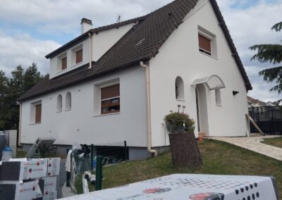 CHANTIER 01 - Isolation thermique par extérieur par Globe Energy